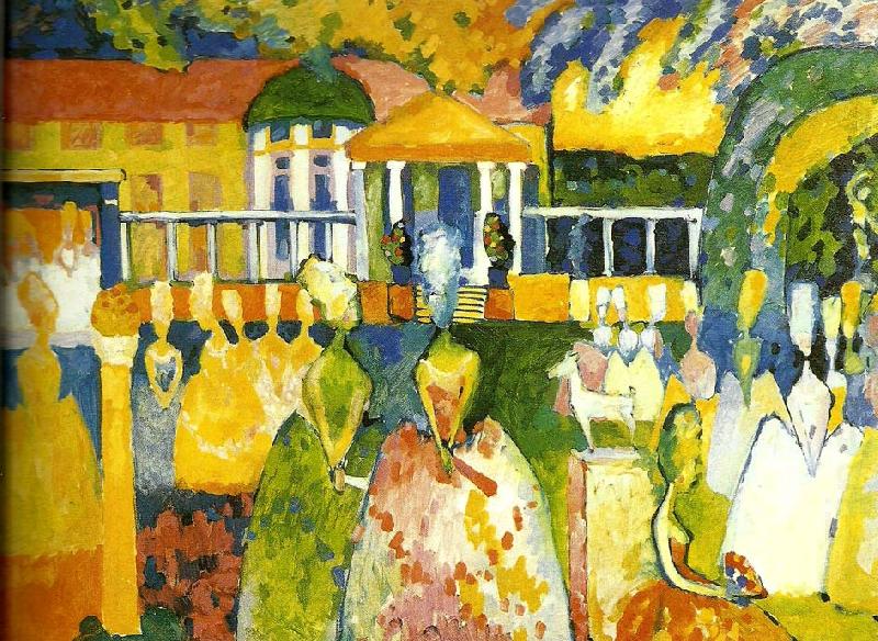 Wassily Kandinsky crinolines china oil painting image
